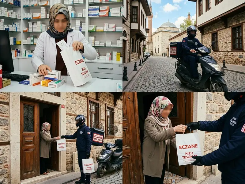 Bursa İlaç Kuryesi: Reçeteli İlaçlar Eve Teslim